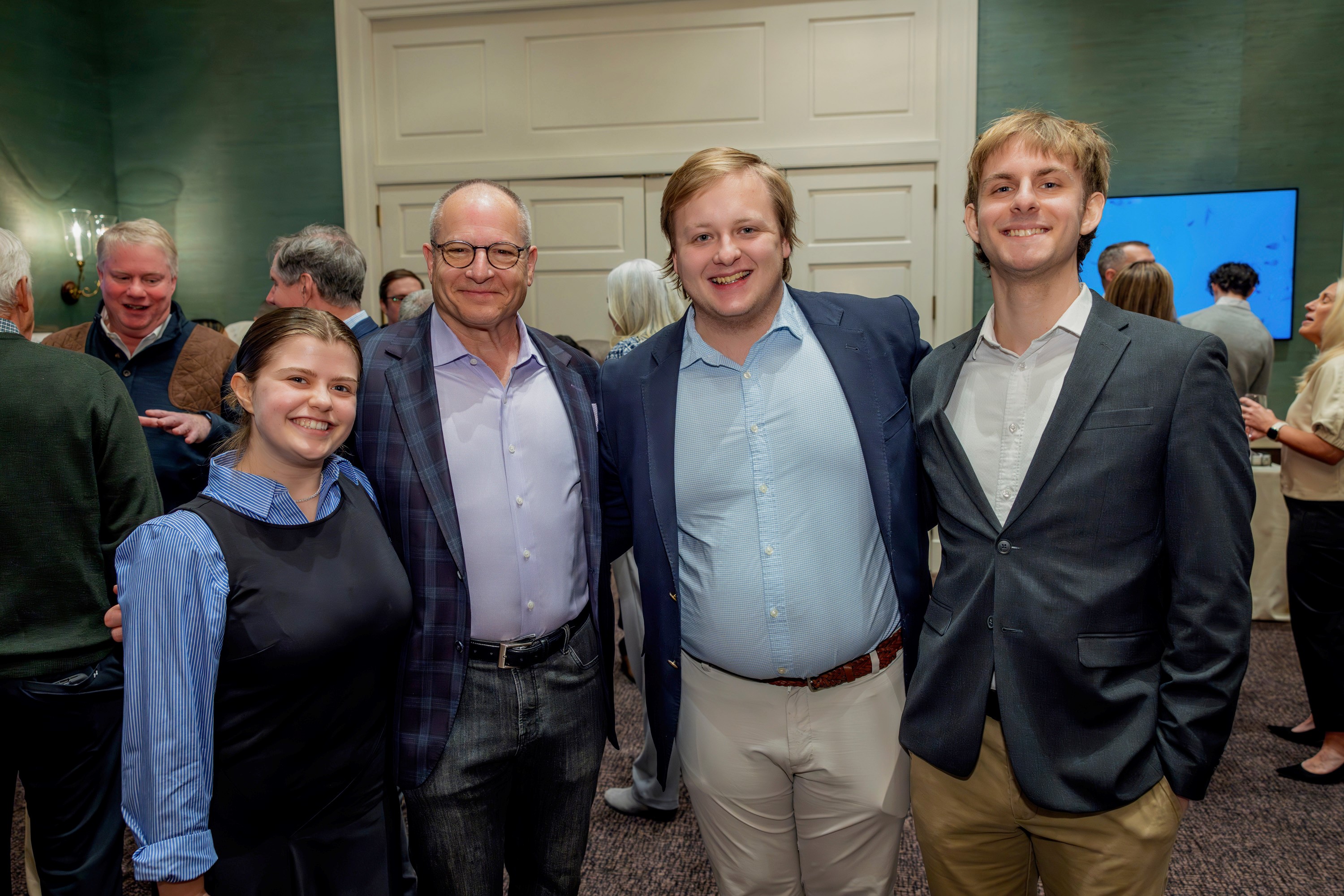 Students at New Albany event