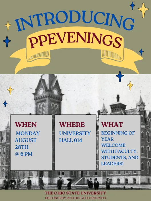 First PPEvening Poster