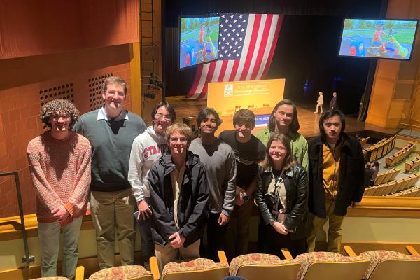 PPE Society students attending debate on March 8, 2023