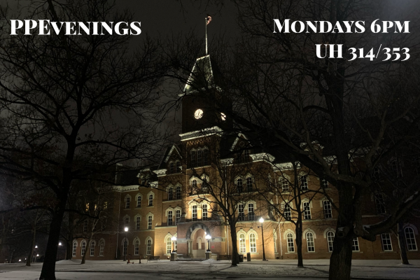 University Hall at Night
